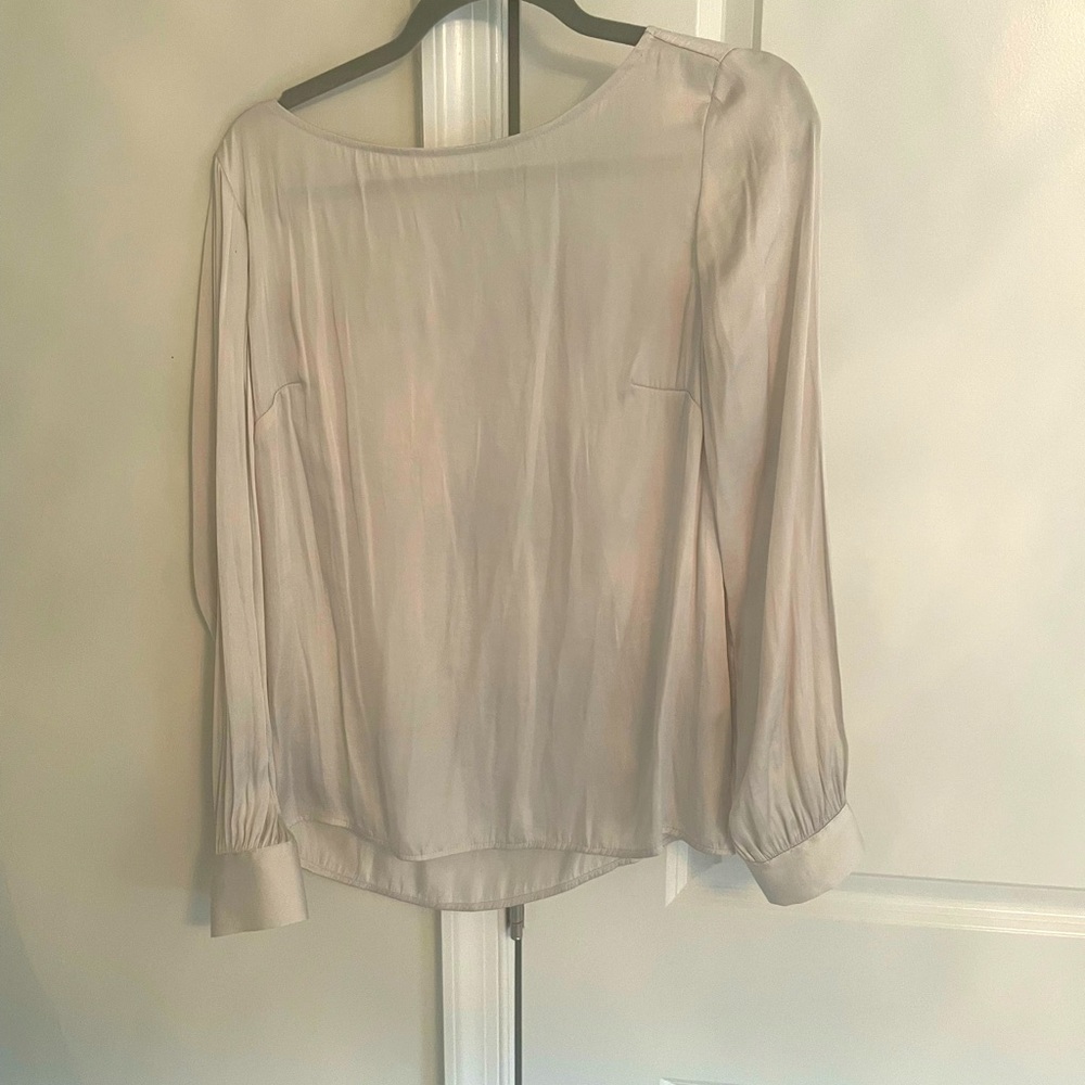 Satin, Banana republic blouse. Never worn with tags.